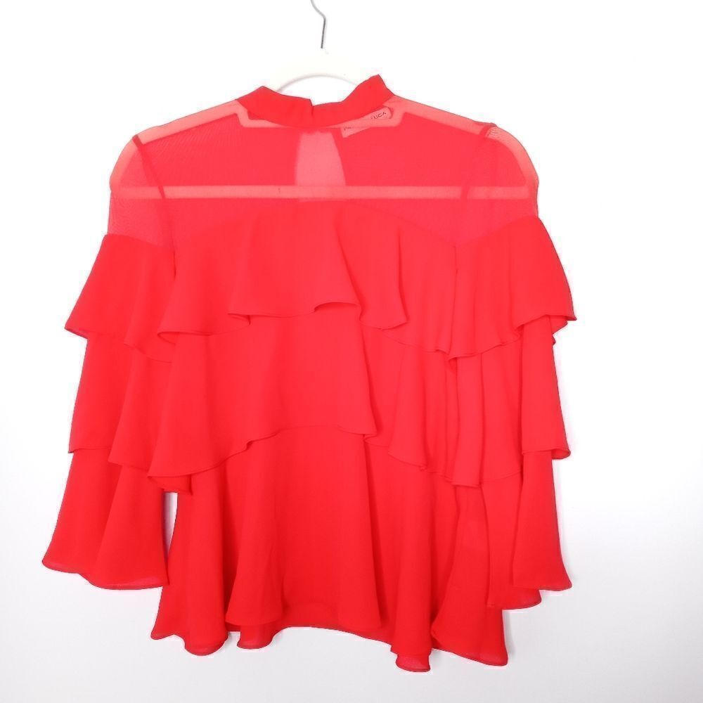 Patrizia Luca red top - Picture 3 of 9